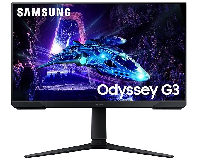 Budget Gaming Monitor India -Samsung 24" (60cm) Odyssey G3 Gaming Monitor